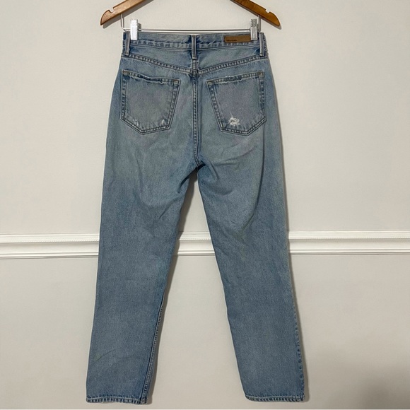 GRLFRND • helena high rise straight leg jean in last dance sz 27 - Picture 6 of 10